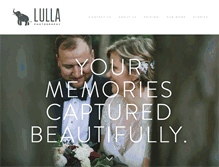 Tablet Screenshot of lullaphotography.com